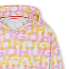 Sweat-shirt &agrave; capuche HUGO 
                    FILLE