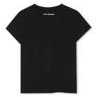 T-shirt &agrave; manches courtes KARL LAGERFELD KIDS 
                    FILLE
