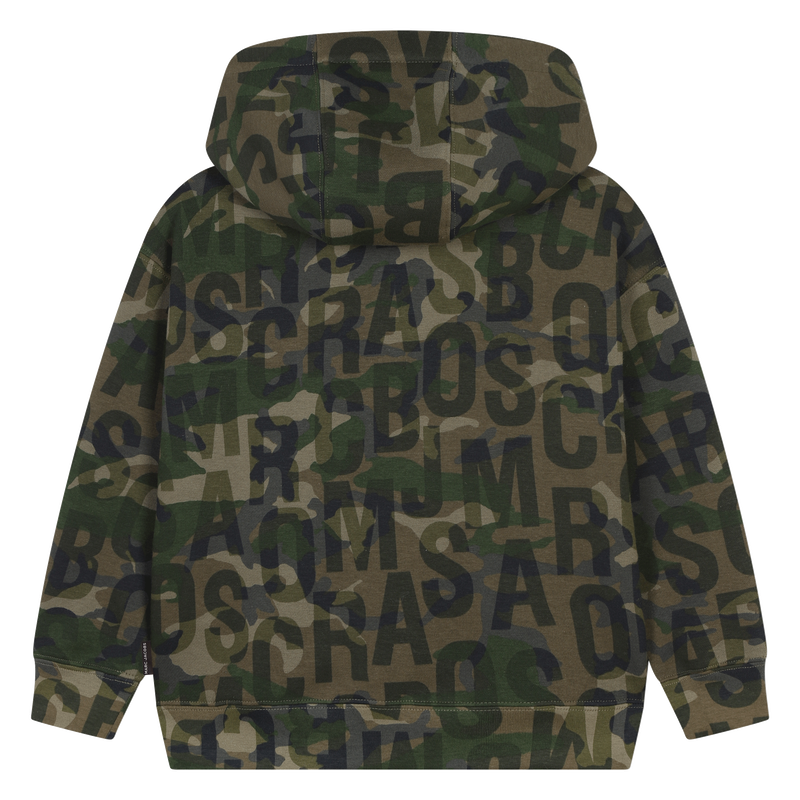 Vest van fleece met capuchon MARC JACOBS 
                        UNISEX
