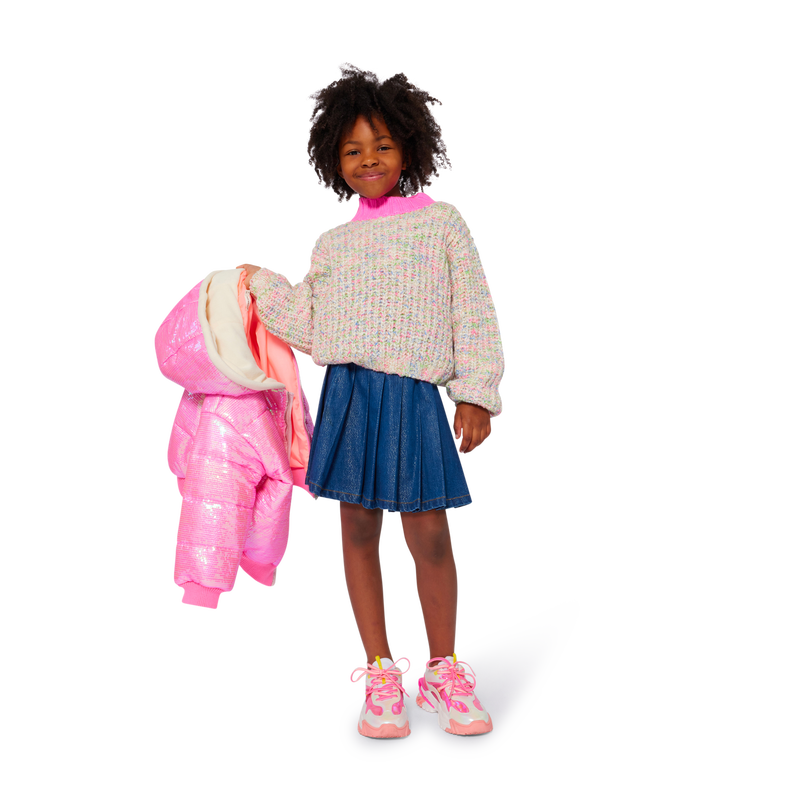 Geplooide denim rok BILLIEBLUSH 
                        GIRL