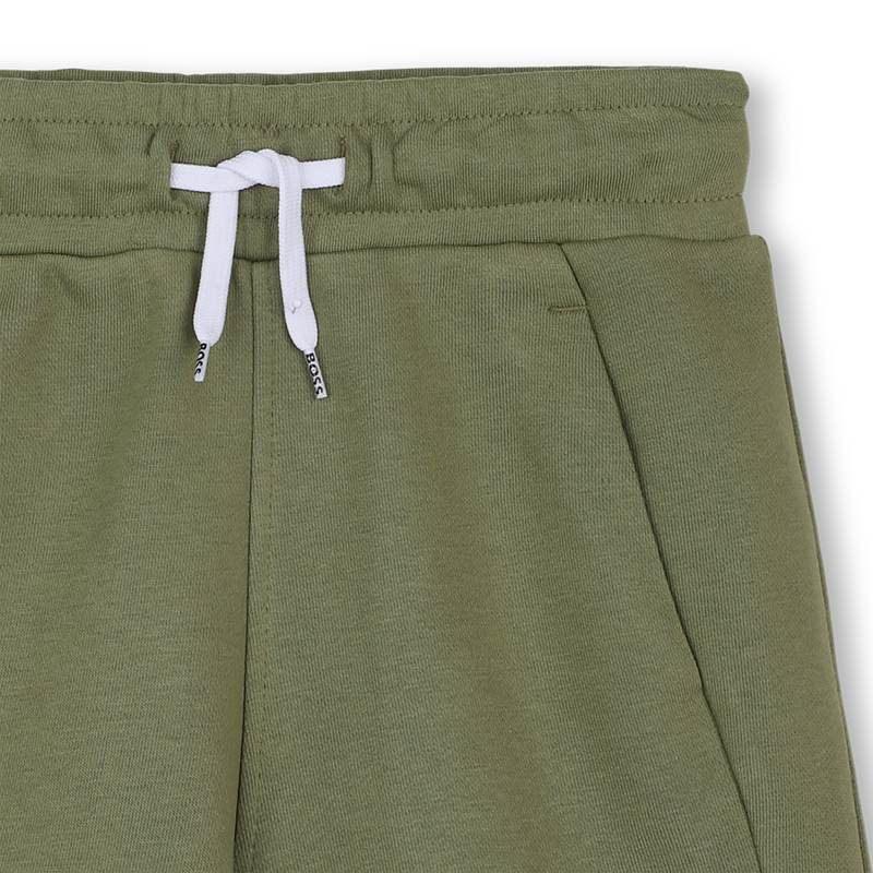 Bermuda en molleton uni BOSS 
                        GARCON