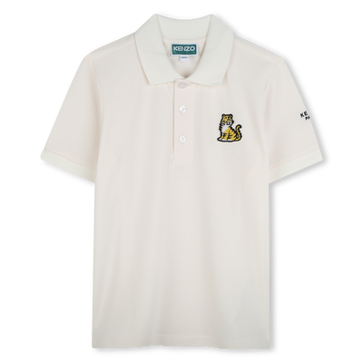 Polo manches courtes coton KENZO KIDS UNISEXE