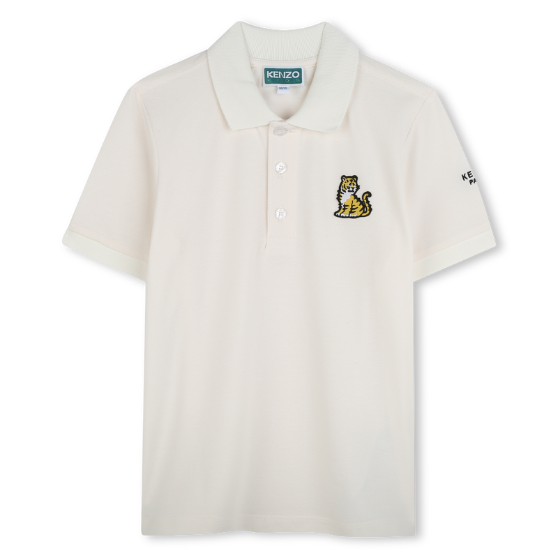 Polo manches courtes coton KENZO KIDS 
                        UNISEXE