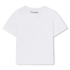 T-shirt &agrave; manches courtes KARL LAGERFELD KIDS 
                    FILLE