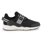 Baskets en cuir de vachette BOSS 
                    GARCON