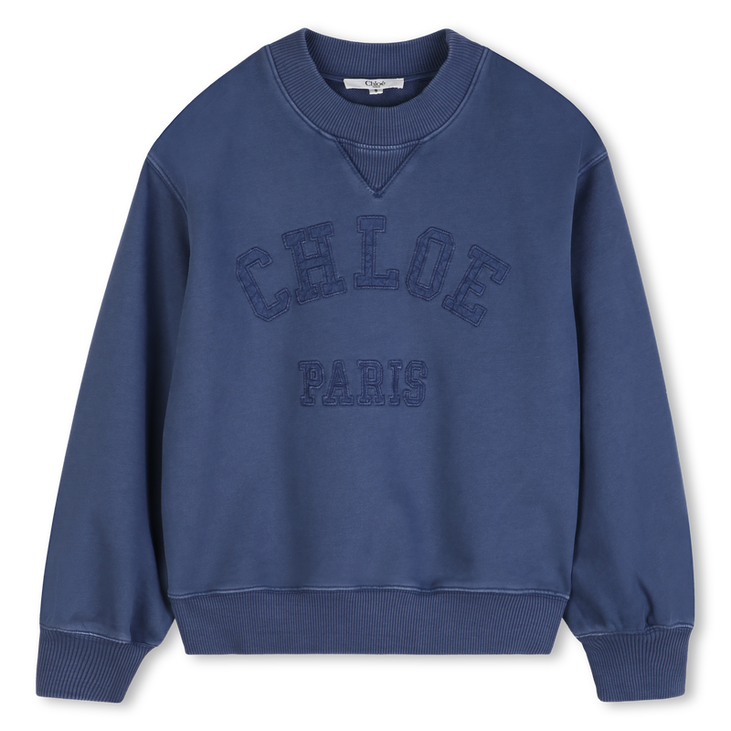 SWEAT EN MOLLETON CHLOE 
                        FILLE