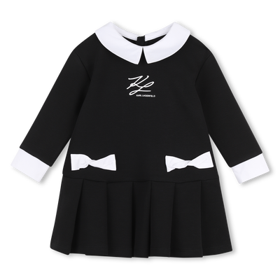 Langarm jurk KARL LAGERFELD KIDS GIRL