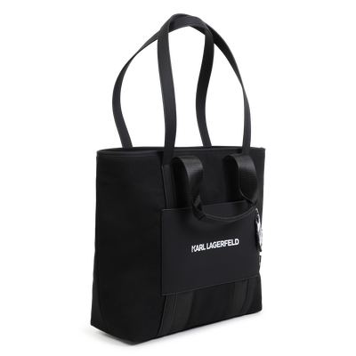 Cabas avec badge CHOUPETTE KARL LAGERFELD KIDS FILLE
