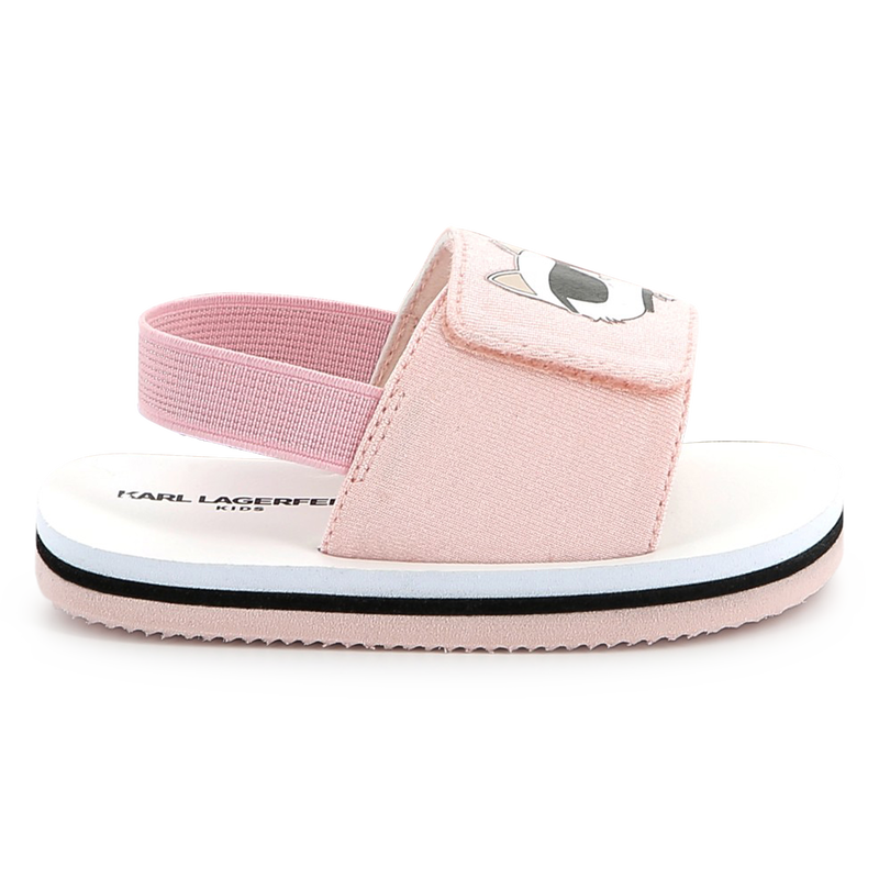 Lichte sandalen - klittenband KARL LAGERFELD KIDS 
                        UNISEX