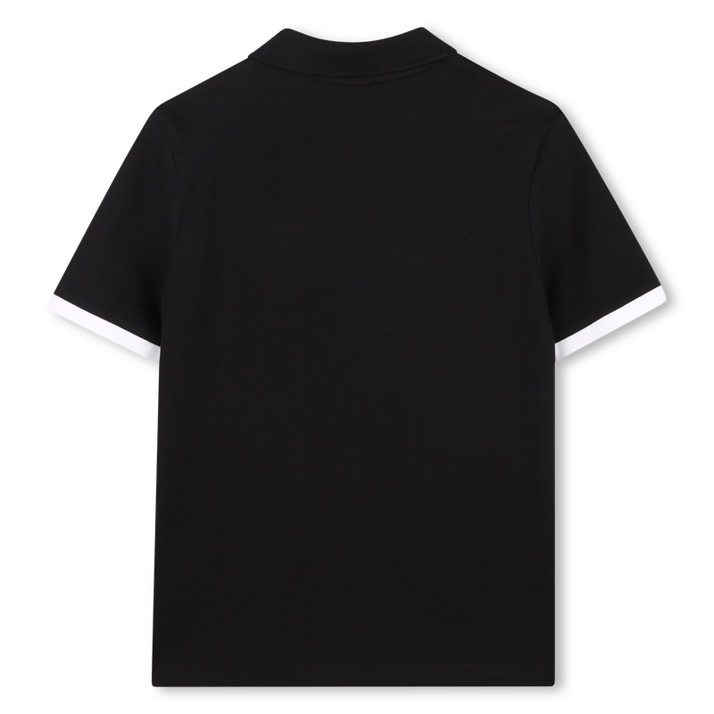 POLOSHIRT MET KORTE MOUWEN BOSS 
                        BOY