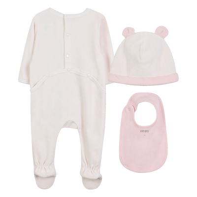 Pyjama + muts + slabbetjes set KENZO KIDS UNISEX