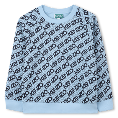 Sweat-shirt imprim&eacute; coton KENZO KIDS GARCON
