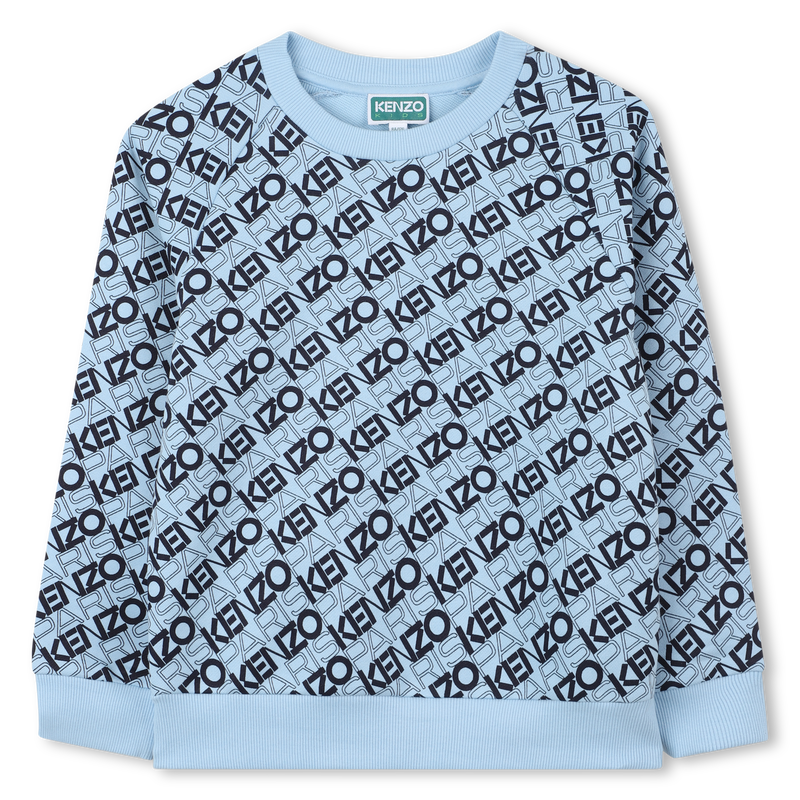 Katoenen sweater met print KENZO KIDS 
                        BOY