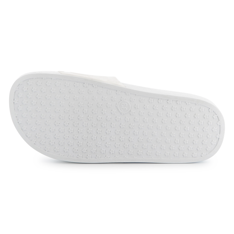 Slippers met reli&euml;flogo BOSS 
                        BOY