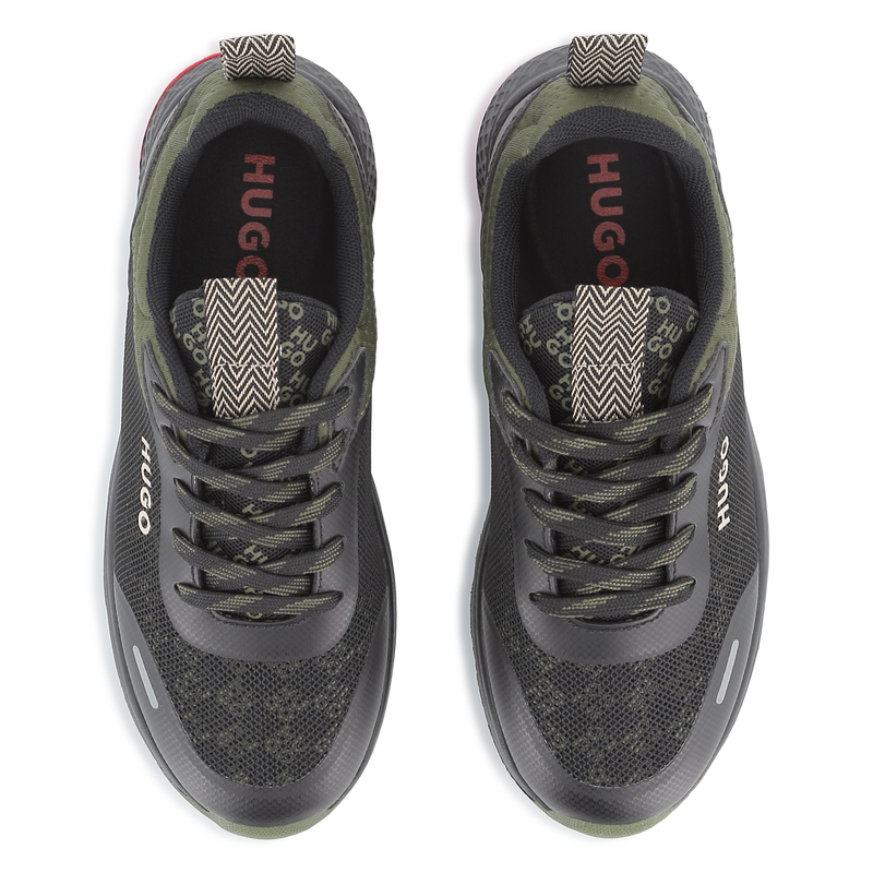 Baskets en textile HUGO 
                        GARCON