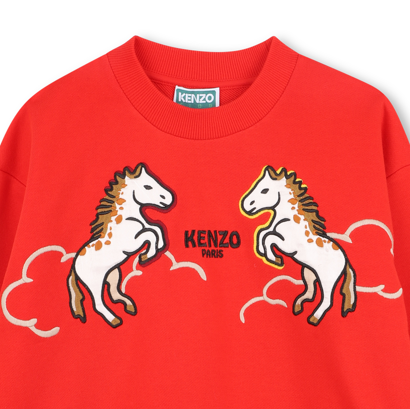 SWEAT EN MOLLETON KENZO KIDS 
                        GARCON