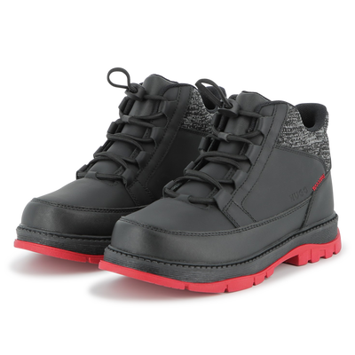 Enkellaarsjes met veters HUGO BOY