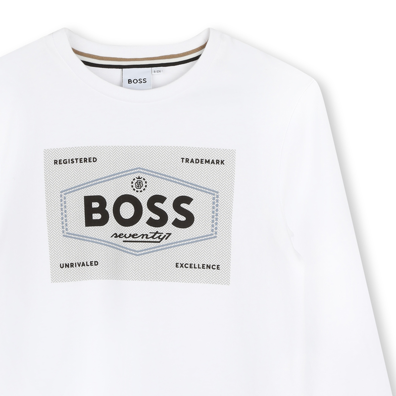 T-shirt met lange mouwen BOSS 
                        BOY