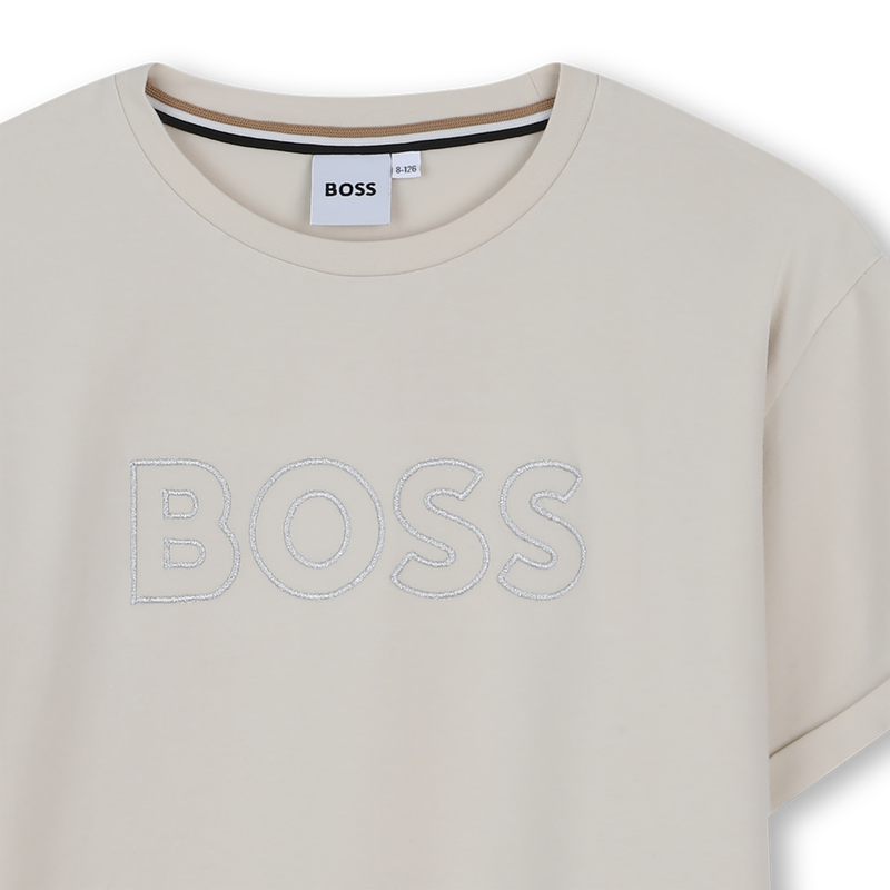 T-shirt met korte mouwen BOSS 
                        GIRL