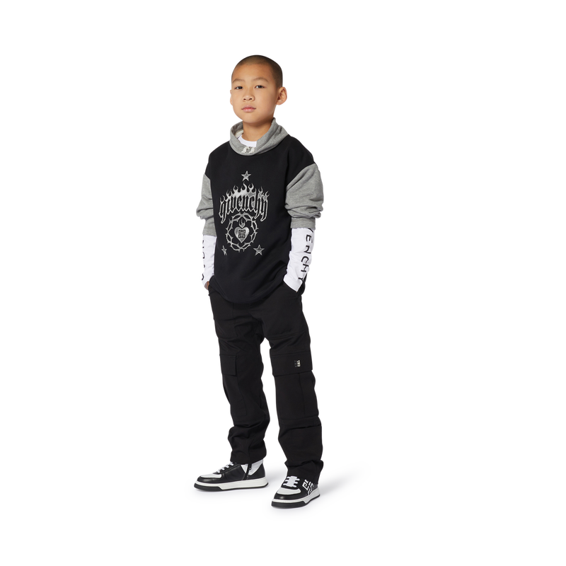 Leren sneakers met veters GIVENCHY 
                        BOY