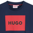 T-shirt manches courtes HUGO 
                    GARCON