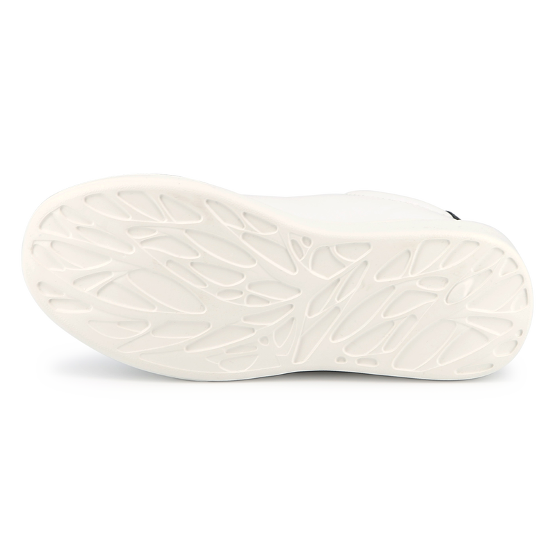 Baskets en cuir &agrave; lacets KARL LAGERFELD KIDS 
                        UNISEXE