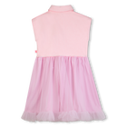 Bi-materiaal jurk BILLIEBLUSH 
                    GIRL