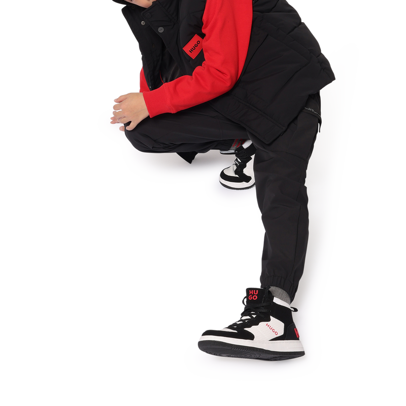 Sweat-shirt molletonn&eacute; HUGO 
                        GARCON