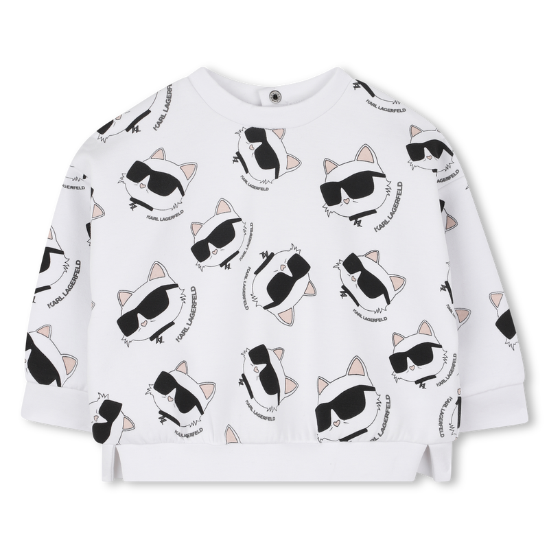 Set sweatshirt en broek KARL LAGERFELD KIDS 
                        GIRL