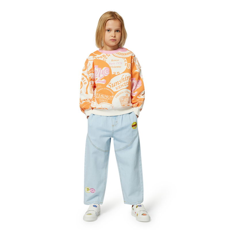 Sweat-shirt en molleton KENZO KIDS 
                        FILLE