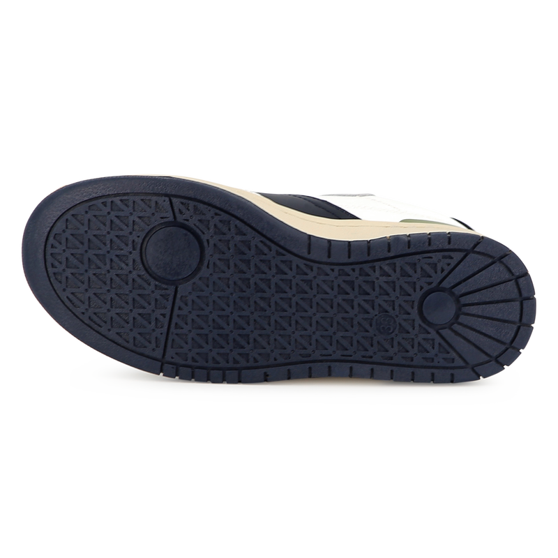 Sneakers van twee materialen BOSS 
                        BOY