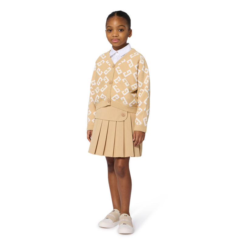 Geplooide rok GIVENCHY 
                        GIRL