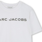 T-shirt en coton avec strass MARC JACOBS 
                    FILLE