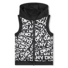 Doudoune sans manche &agrave; capuche DKNY 
                    UNISEXE