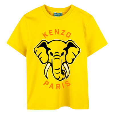Katoenen T-shirt, korte mouwen KENZO KIDS UNISEX