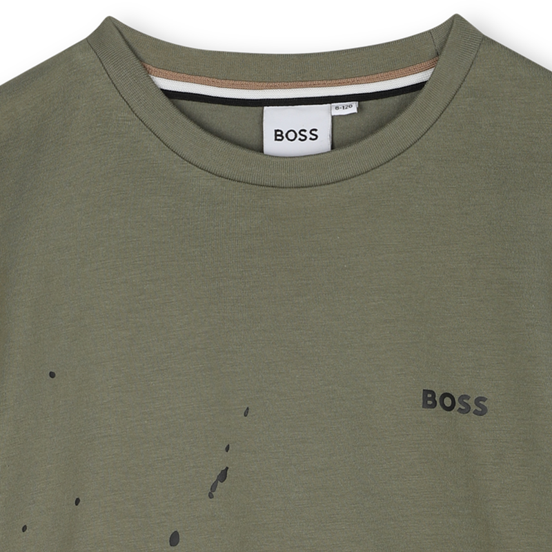 T-shirt met lange mouwen BOSS 
                        BOY