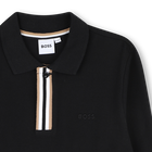 Poloshirt met lange mouwen BOSS 
                    BOY
