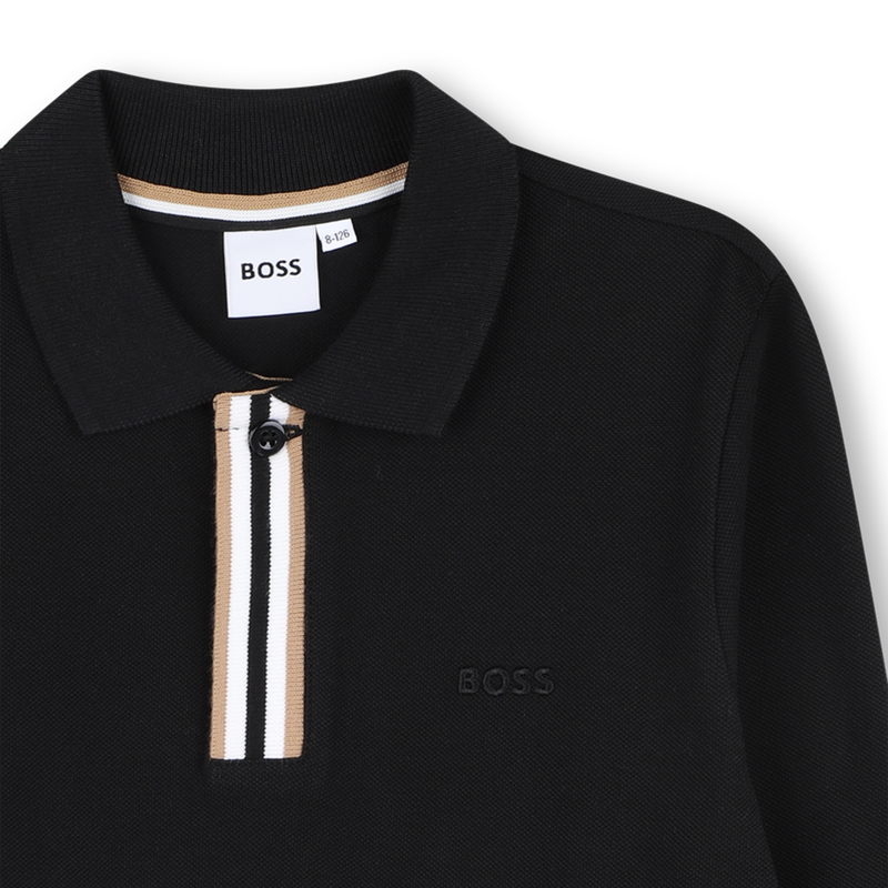 Poloshirt met lange mouwen BOSS 
                        BOY