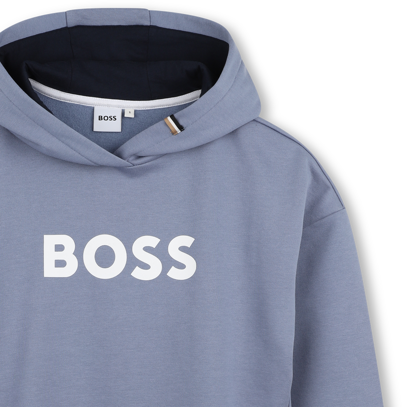 Sweat-shirt &agrave; capuche BOSS 
                        GARCON