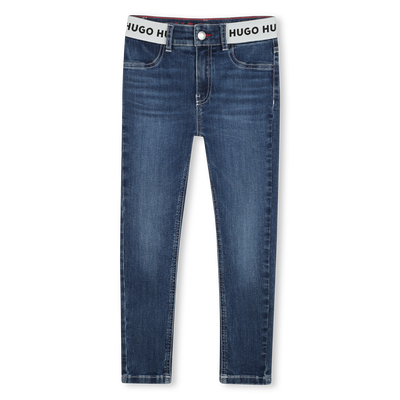 Jegging van jeansstof HUGO GIRL