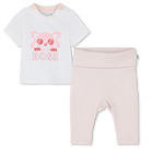 Setje van T-shirt en legging BOSS 
                    GIRL
