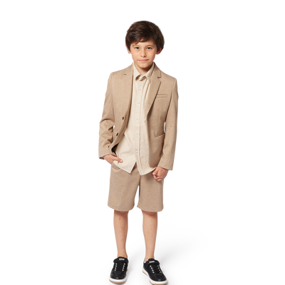 Bermuda van linnen en katoen BOSS BOY