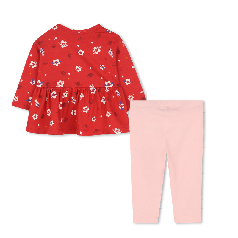 Ensemble tee-shirt et legging KENZO KIDS 
                        FILLE