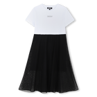 2-in-1 effect jurk DKNY 
                    MEISJE