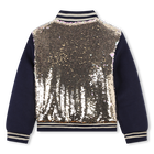 Blouson orn&eacute; de sequins r&eacute;versible BILLIEBLUSH 
                    FILLE