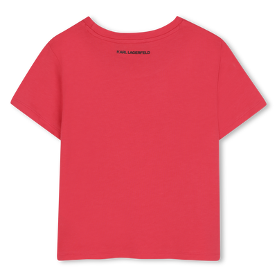 T-shirt &agrave; manches courtes KARL LAGERFELD KIDS FILLE