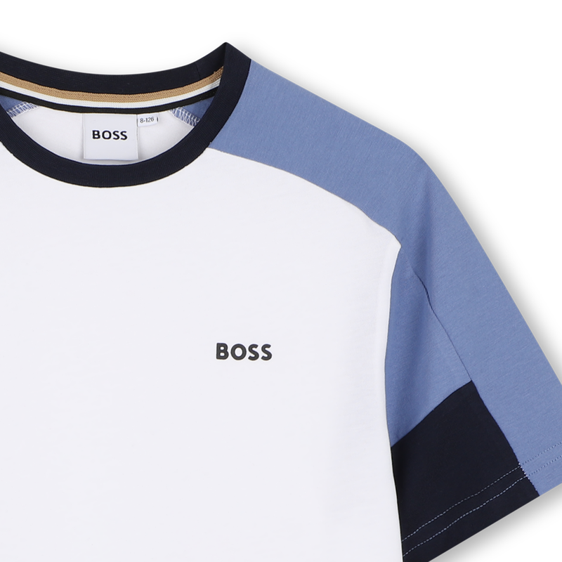 T-SHIRT + BERMUDA SET BOSS 
                        BOY