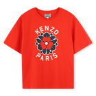 T-shirt met logoprint KENZO KIDS 
                    MEISJE