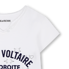 T-shirt &agrave; col tunisien ZADIG & VOLTAIRE 
                    FILLE