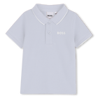 Polo manches courtes, BLEU TENDRE, hi-res